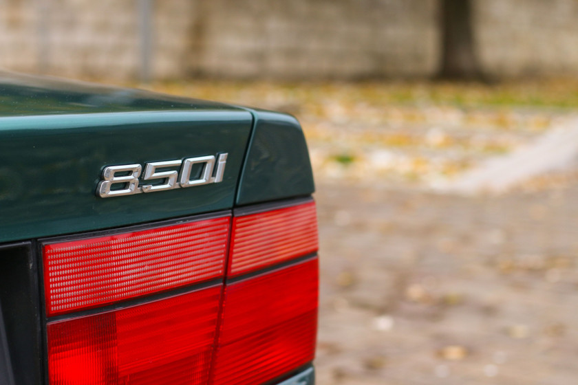 1991 BMW 850i  No reserve