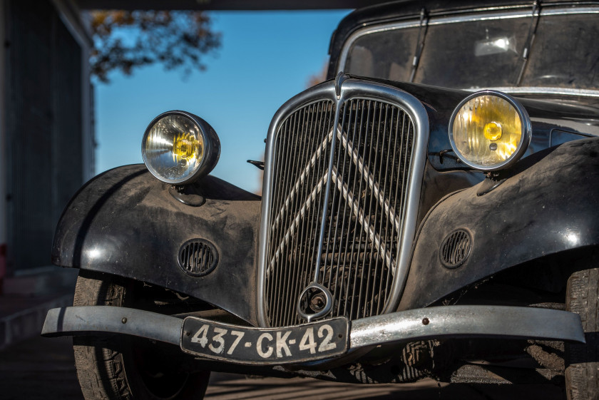 1935 Citroën Traction 7C berline   No reserve
