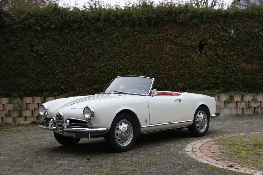 1956 Alfa Romeo Giulietta 1300 Spider 'Passo Corto'   No reserve