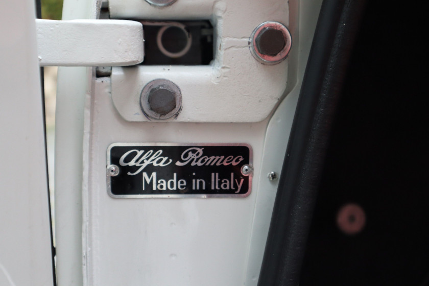 1956 Alfa Romeo Giulietta 1300 Spider 'Passo Corto'   No reserve