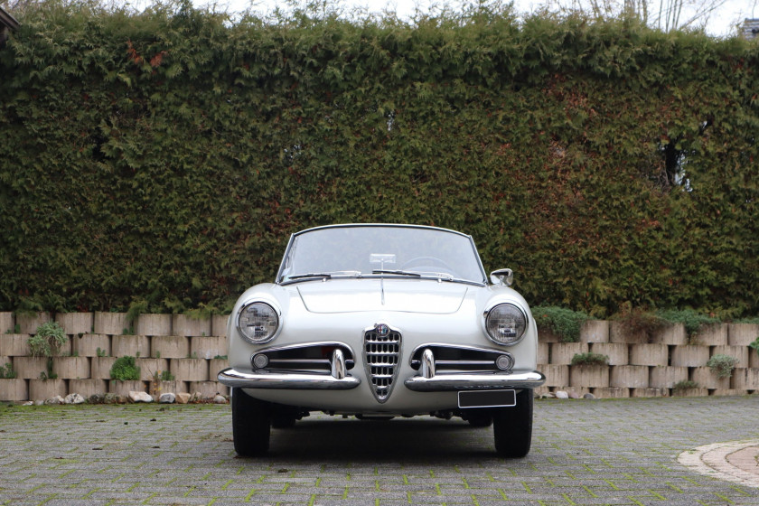 1956 Alfa Romeo Giulietta 1300 Spider 'Passo Corto'   No reserve