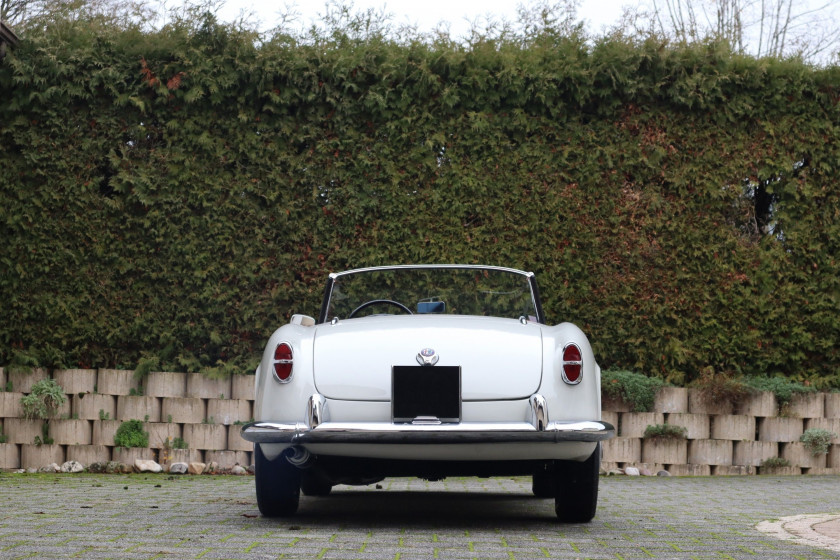 1956 Alfa Romeo Giulietta 1300 Spider 'Passo Corto'   No reserve