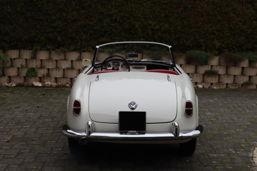 1956 Alfa Romeo Giulietta 1300 Spider 'Passo Corto'   No reserve