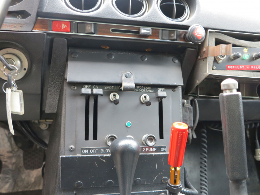 1979 Mercedes-Benz 450/500 SLC Rallye, voiture d'usine