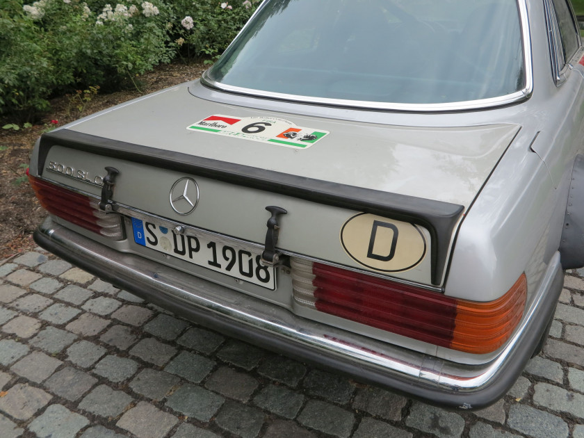 1979 Mercedes-Benz 450/500 SLC Rallye, voiture d'usine