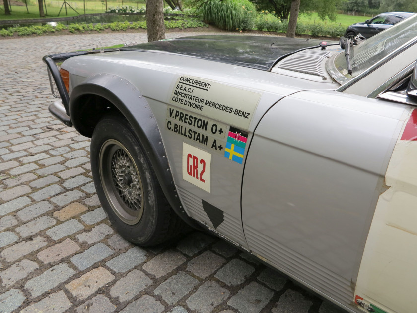 1979 Mercedes-Benz 450/500 SLC Rallye, voiture d'usine