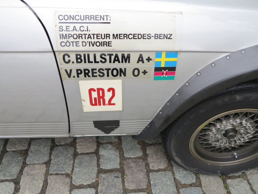 1979 Mercedes-Benz 450/500 SLC Rallye, voiture d'usine