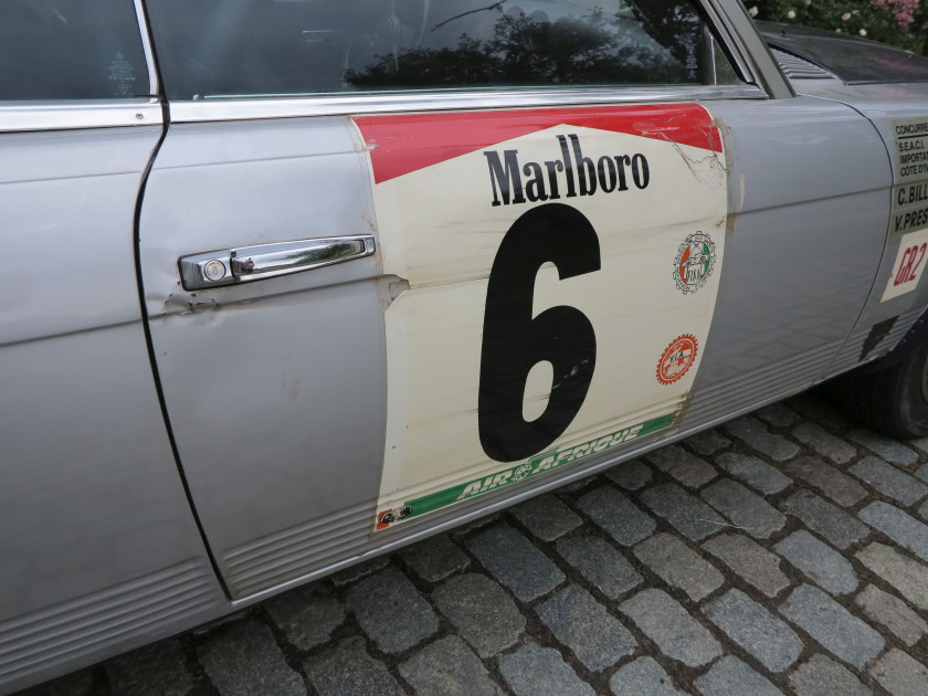 1979 Mercedes-Benz 450/500 SLC Rallye, voiture d'usine