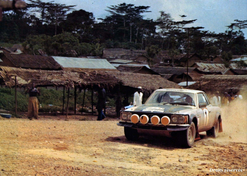 1979 Mercedes-Benz 450/500 SLC Rallye, voiture d'usine