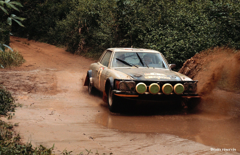 1979 Mercedes-Benz 450/500 SLC Rallye, voiture d'usine
