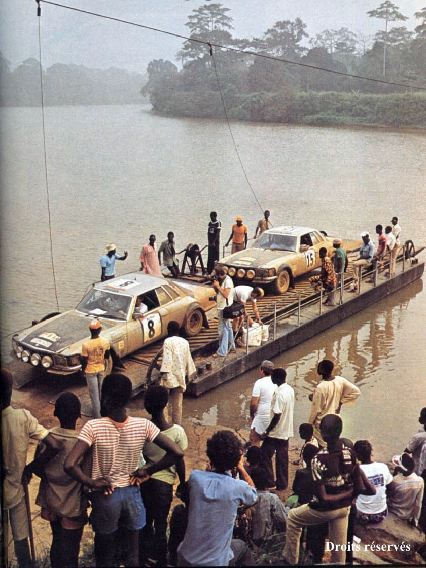 1979 Mercedes-Benz 450/500 SLC Rallye, voiture d'usine