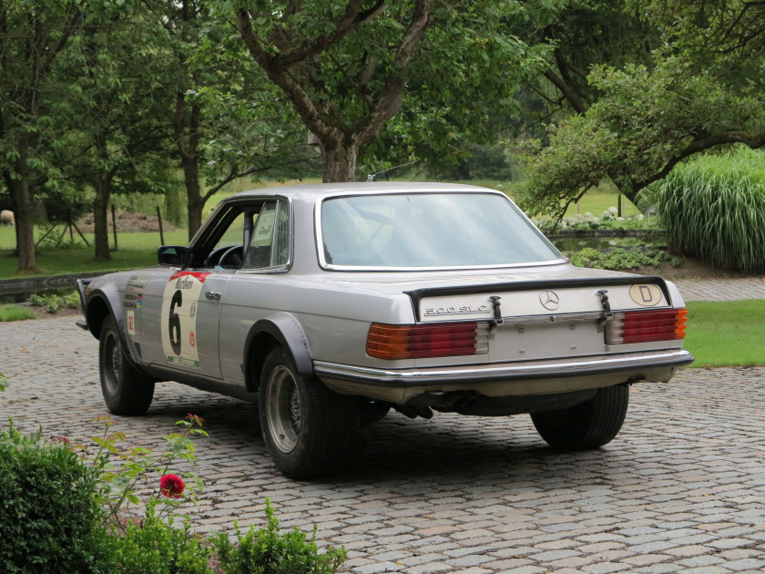 1979 Mercedes-Benz 450/500 SLC Rallye, voiture d'usine