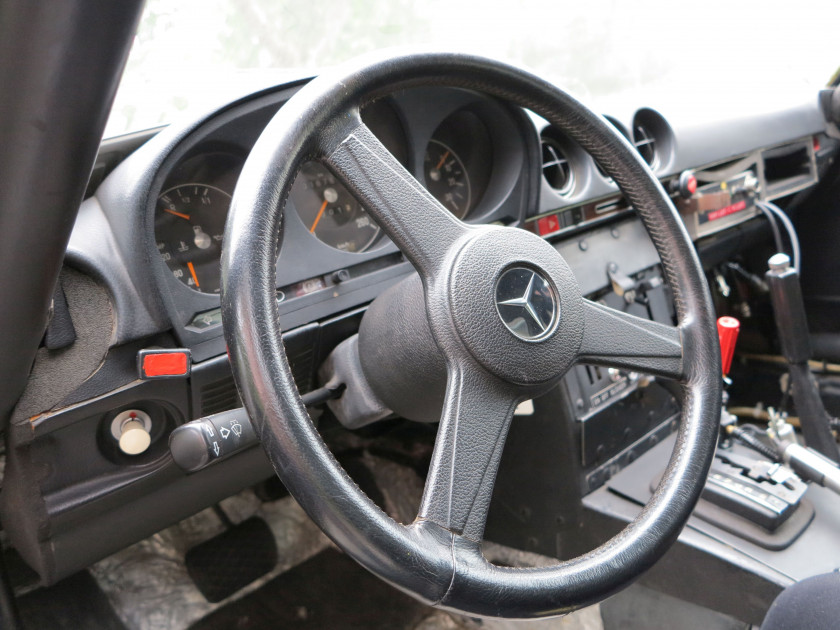 1979 Mercedes-Benz 450/500 SLC Rallye, voiture d'usine