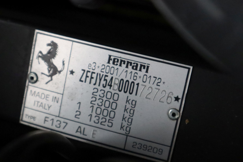 2011 Ferrari 612 Scaglietti F1 " One to One "  No reserve