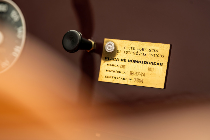 1951 DB Barquette par Antem " Tourisme coursifiée "