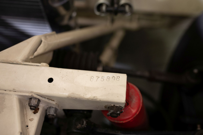 1961 Jaguar Type E 3,8L Série 1 cabriolet "plancher plat"