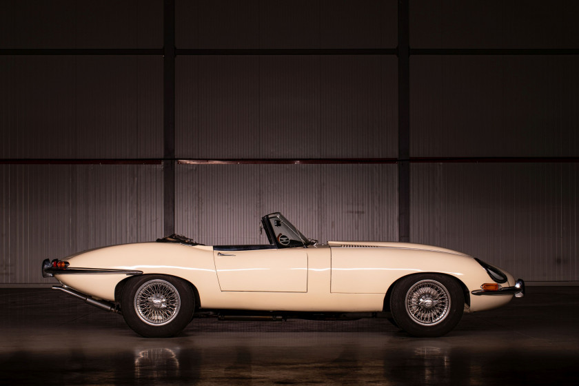 1961 Jaguar Type E 3,8L Série 1 cabriolet "plancher plat"