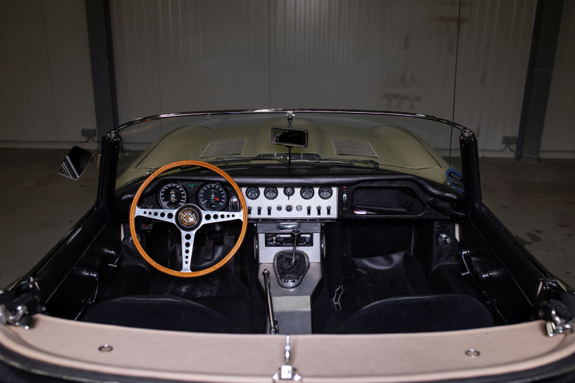 1961 Jaguar Type E 3,8L Série 1 cabriolet "plancher plat"