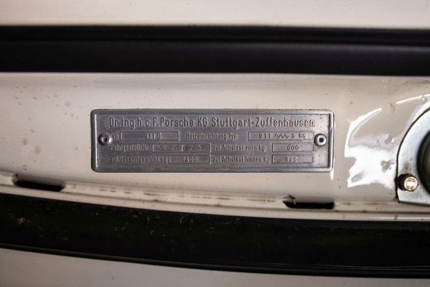 1966 Porsche 911 S coupé SWB