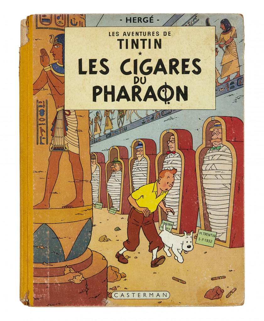 LOT DE 8 ALBUMS DE TINTIN