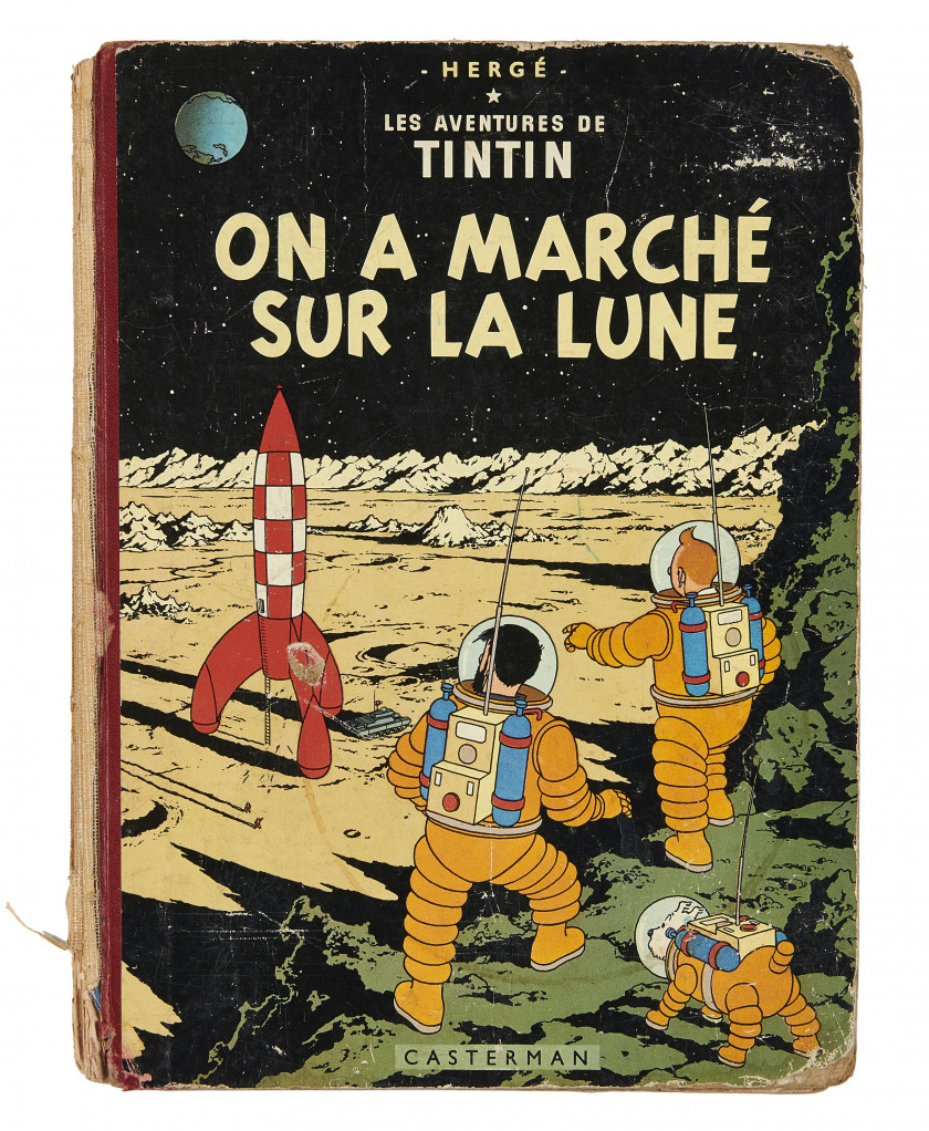 LOT DE 8 ALBUMS DE TINTIN