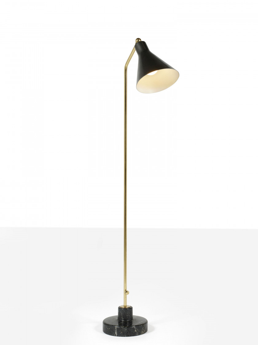 Ignazio GARDELLA 1905-1999 Lampadaire mod. LTE3 dit "Alzabile" - 1950