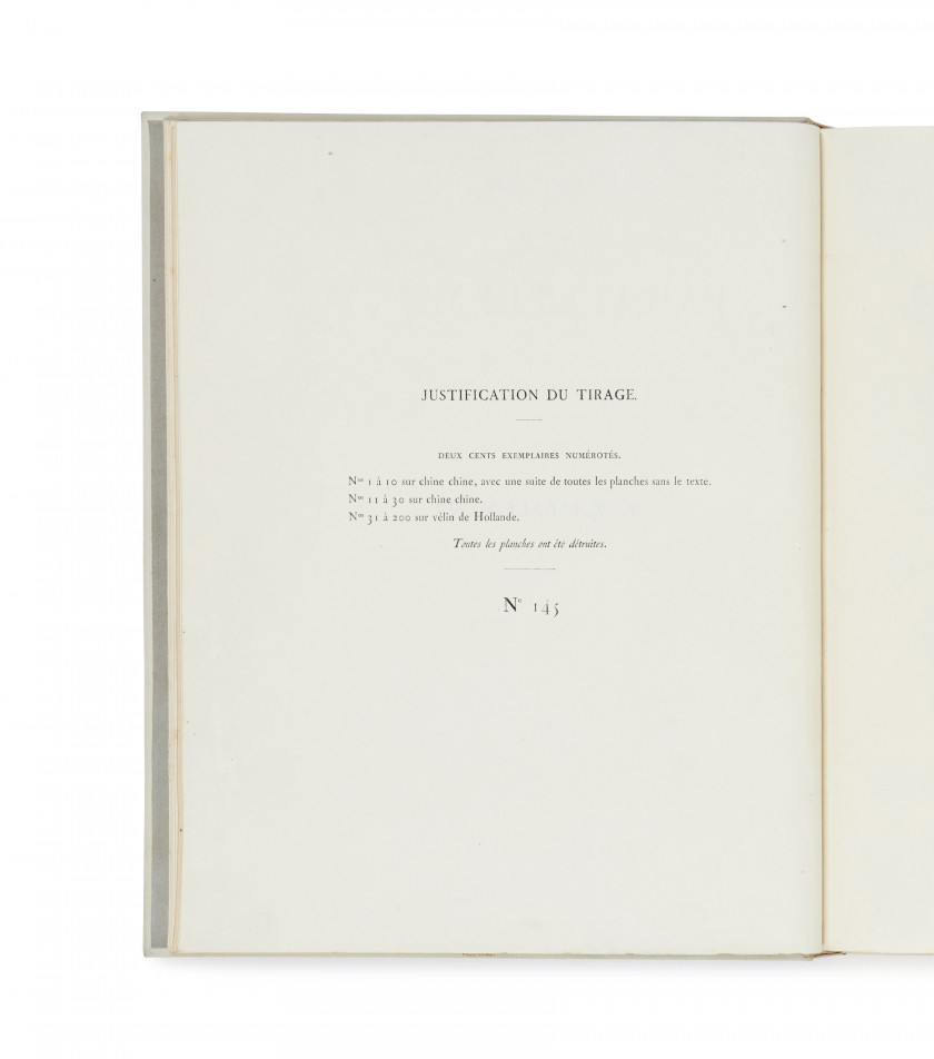 [BONNARD].- VERLAINE (Paul) Parallèlement. Paris, Ambroise Vollard, Imprimerie nationale, 1900. In-4 (29,6 x 24...