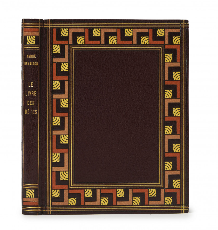 [DELUERMOZ].- DEMAISON (André) Le Livre des bêtes qu'on appelle sauvages. Paris, Grasset, 1929. Gr. in-12 (21,8...