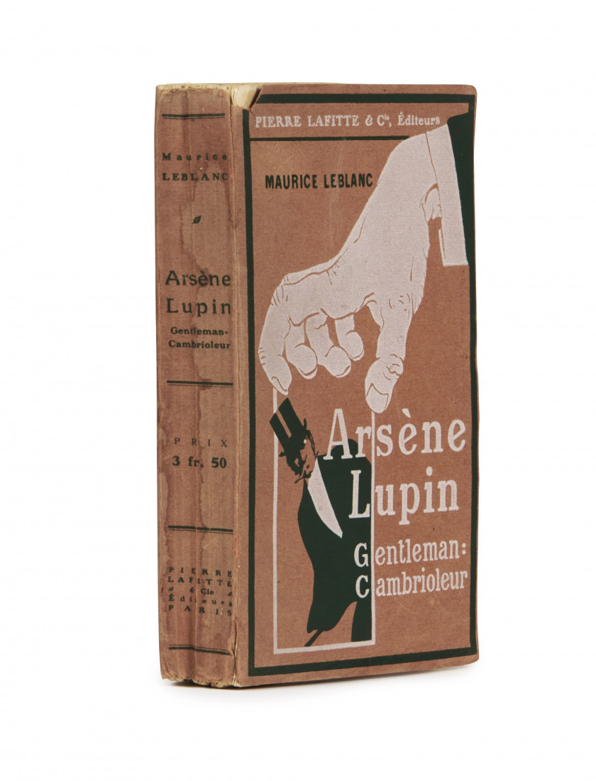 LEBLANC (Maurice) Arsène Lupin. Gentleman-cambrioleur. Paris, Pierre Lafitte & Cie, [1907]. In-12 (18,5 x 12 cm)...