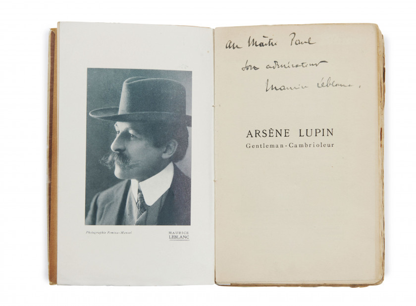 LEBLANC (Maurice) Arsène Lupin. Gentleman-cambrioleur. Paris, Pierre Lafitte & Cie, [1907]. In-12 (18,5 x 12 cm)...