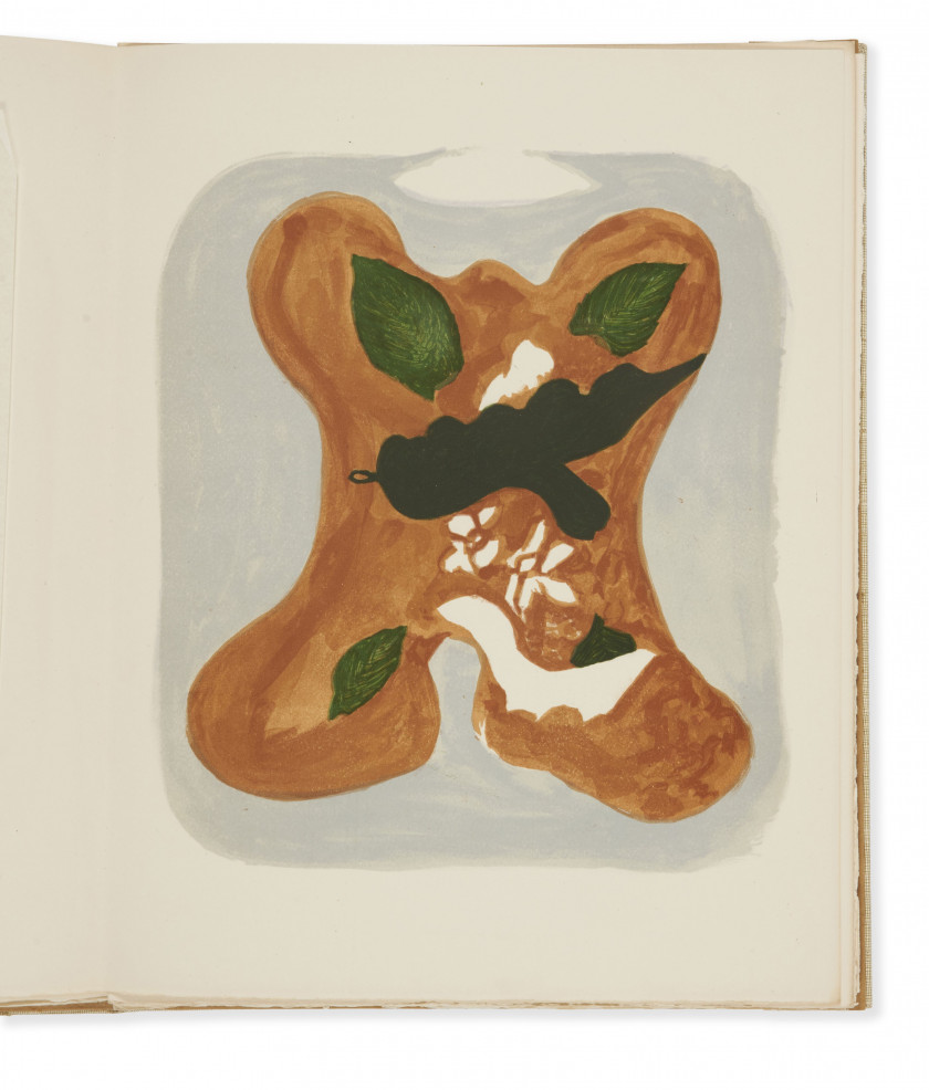 [BRAQUE].- JOUHANDEAU (Marcel) Descente aux Enfers. Paris, Nouveau cercle parisien du livre, 1961. In-4 (32,5 x...