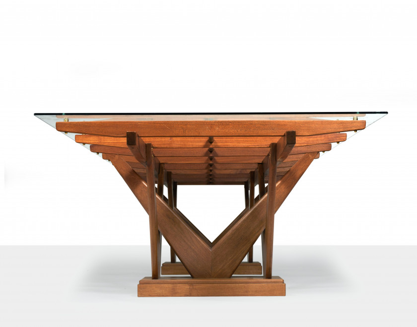 Franco CAMPO & Carlo GRAFFI  Importante table - circa 1950