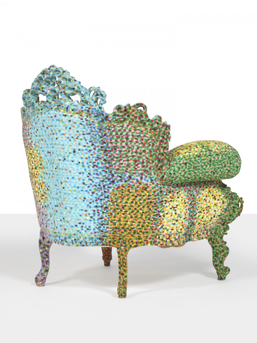 Alessandro MENDINI 1931-2019 Fauteuil dit "Proust" - modèle créé en 1978, le nôtre de 2008