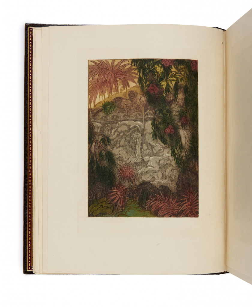 [BECQUE].- KIPLING (Rudyard) Le Livre de la jungle.- Le IIe livre de la jungle. Paris, éditions du Sagittaire, Sim...