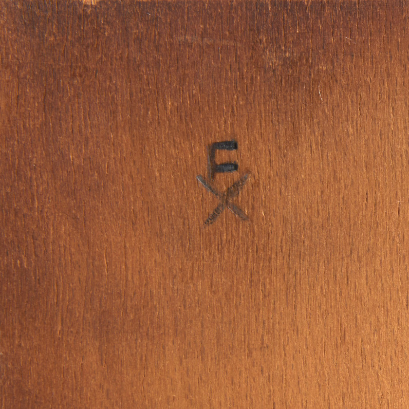 Gio PONTI 1891-1979 Enfilade suspendue - circa 1950
