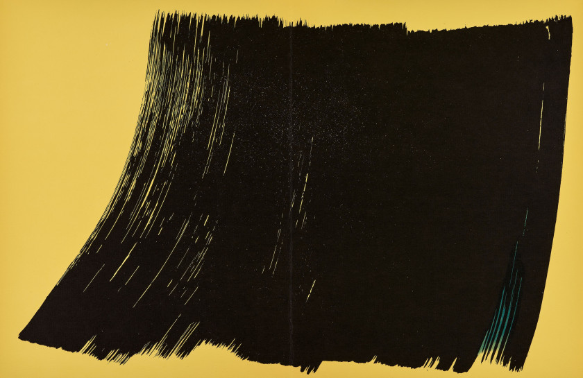 Hans HARTUNG - Jean PROAL (1904 - 1989) Farandole. Suite lithographique de Hans Hartung. Poème de Jean Proal. Barcelone, Ediciones P...