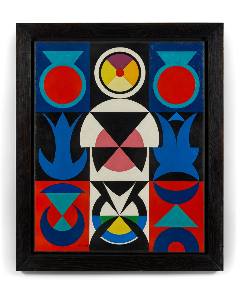 Auguste HERBIN 1882 - 1960 VENUS I - 1945 Huile sur toile