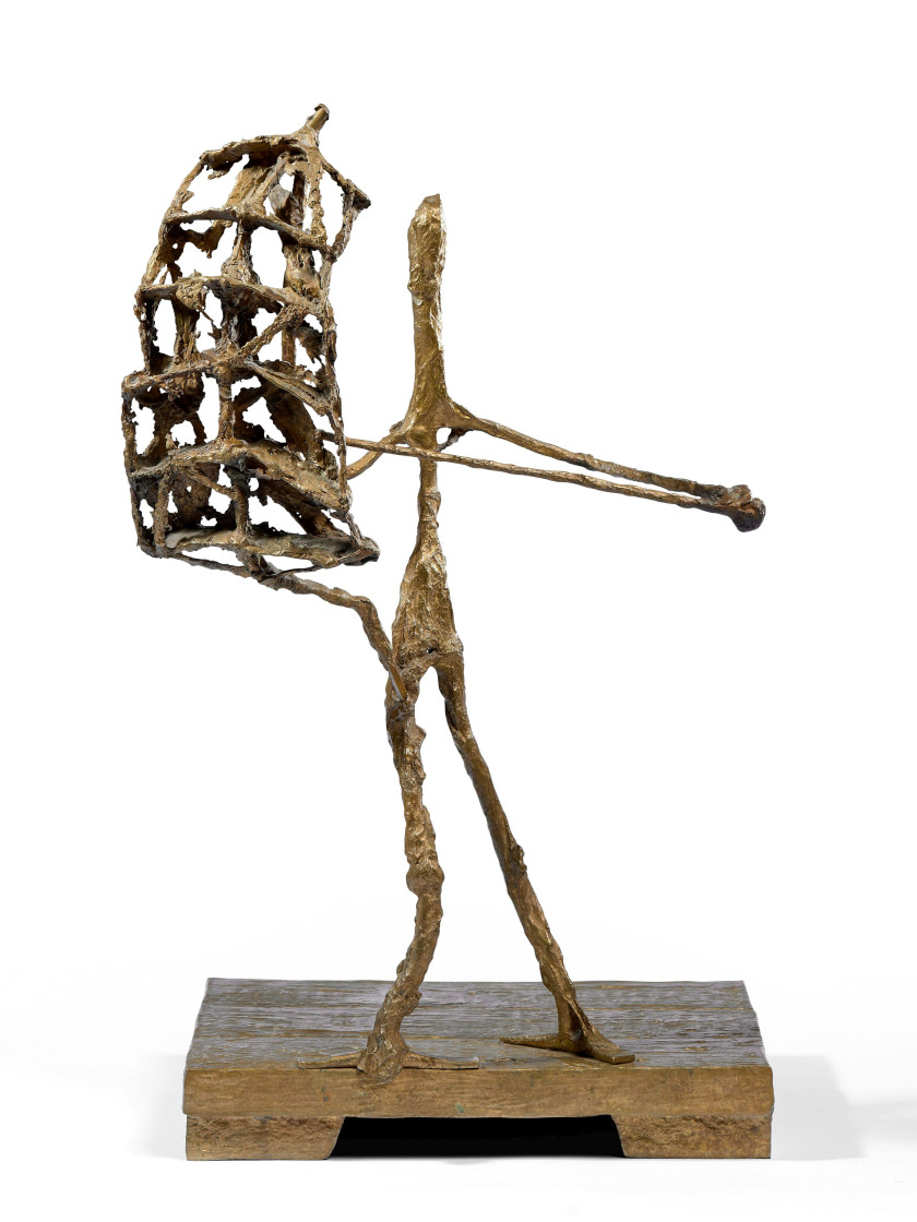 Germaine RICHIER 1902- 1959 Don Quichotte à l'aile de moulin - 1949 Bronze naturel