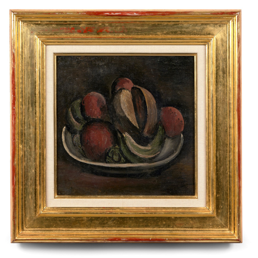 ¤ André DERAIN 1880 - 1954 Nature morte aux fruits - 1912 Huile sur toile