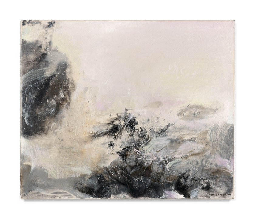 ZAO WOU-KI (1920 - 2013) 28.03.71 - 1971 Huile sur toile