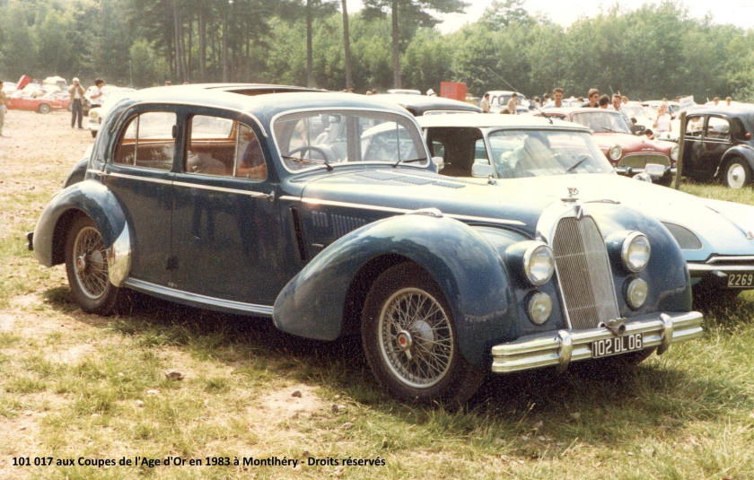 1950 Talbot Lago Record T26 Berline  No reserve