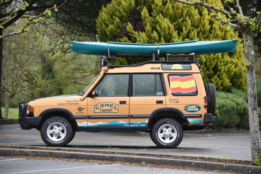 1997 Land Rover Discovery 300 TDi Camel Trophy Mongolie  No reserve