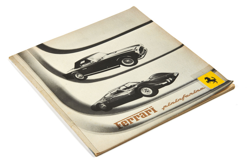 Ferrari Pininfarina  Rare brochure, édition service de presse Pininfarina, circa 1965 - sans réserve-no reserve