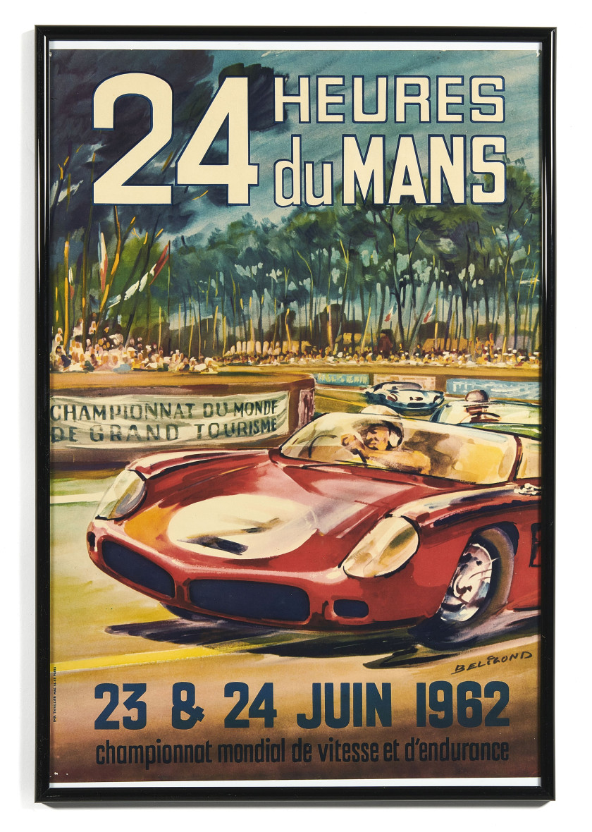 24 Heures du Mans 1962 et 1963  Deux affiches - sans réserve-no reserve