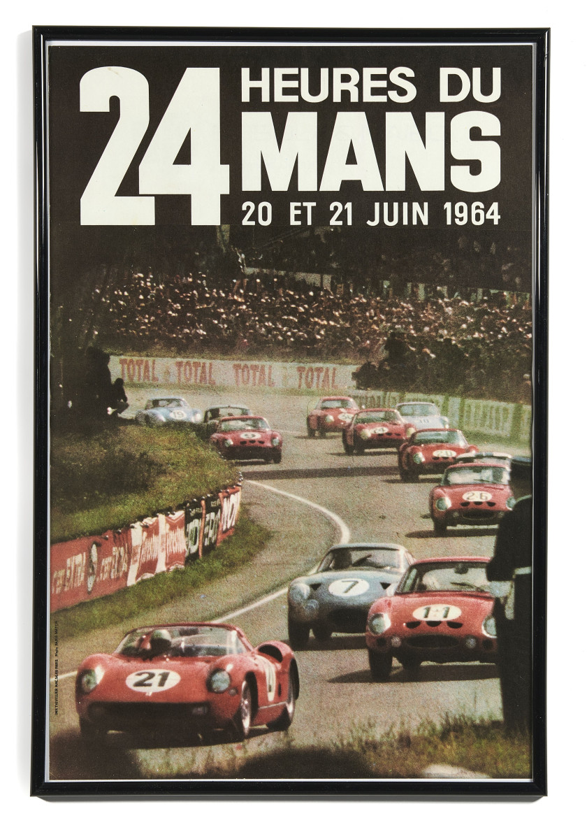 24 Heures du Mans 1964 et 1965  Deux affiches - sans réserve-no reserve