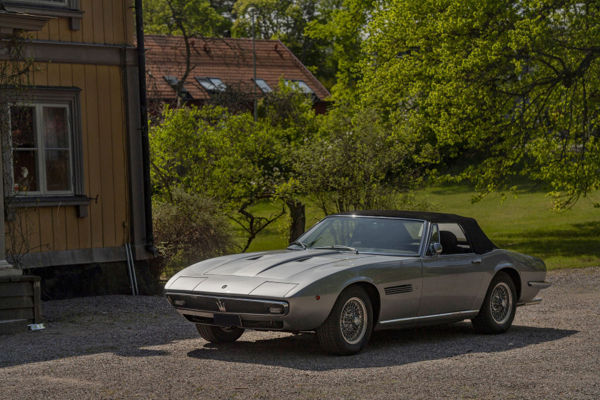 1971 Maserati Ghibli SS 4900 Spyder