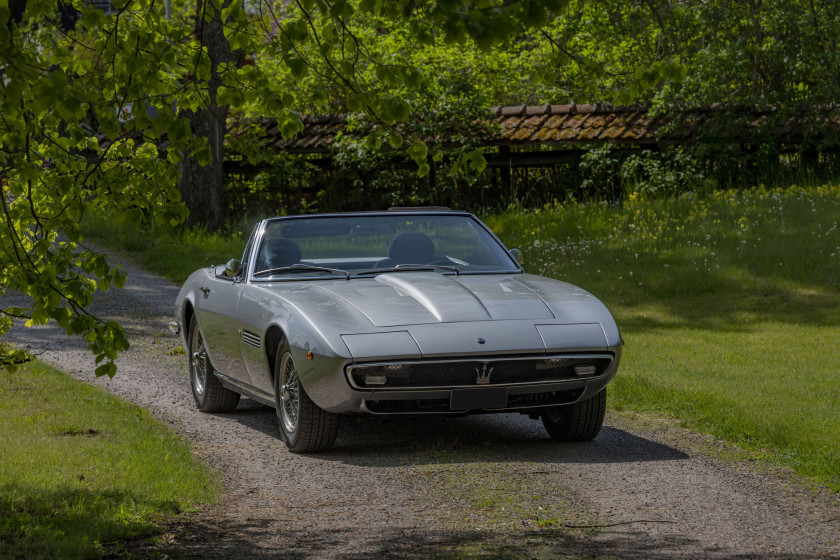 1971 Maserati Ghibli SS 4900 Spyder