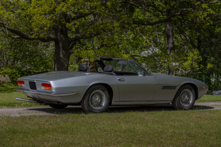 1971 Maserati Ghibli SS 4900 Spyder