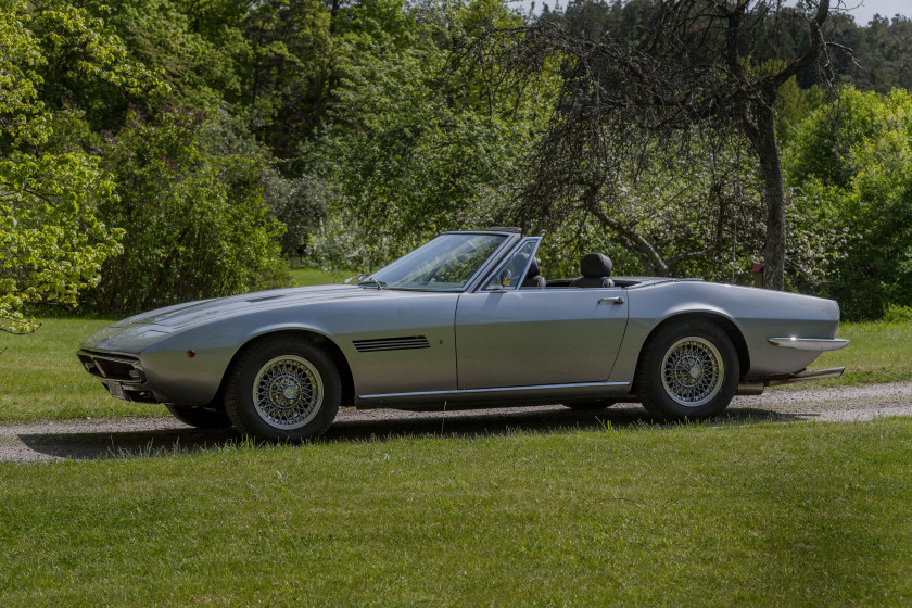 1971 Maserati Ghibli SS 4900 Spyder