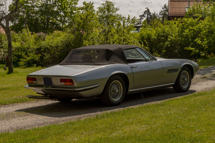 1971 Maserati Ghibli SS 4900 Spyder